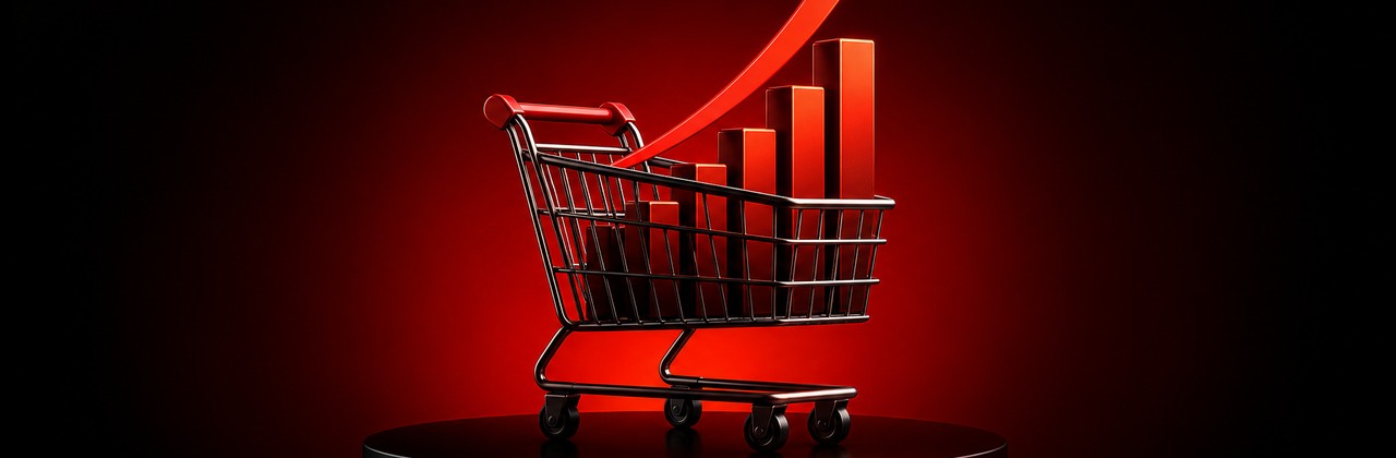 Header dedicado do Blog V4 sobre Como o e-commerce tem um crescimento tão rápido no Brasil?
