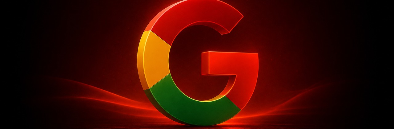 Header dedicado do Blog V4 sobre Google Modo IA estreia no Brasil e redefine estratégias de marketing