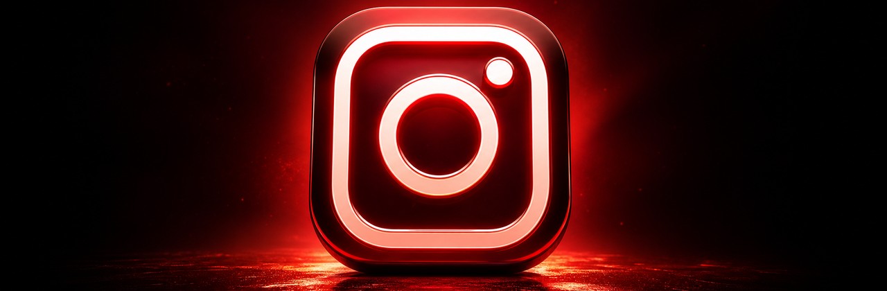 Header dedicado do Blog V4 sobre Instagram: a ascensão da rede social no marketing digital